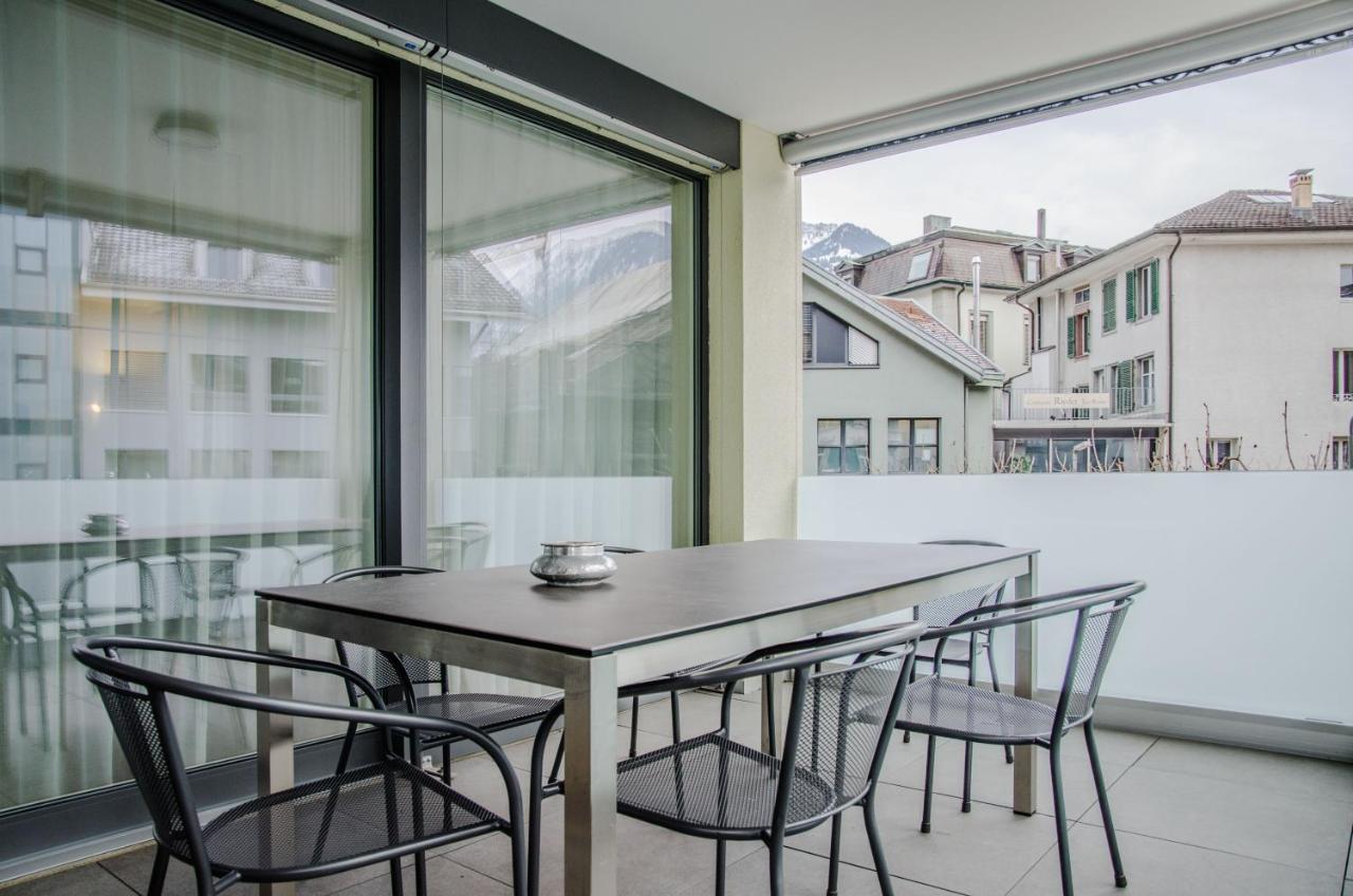 Apartment Downtown Interlaken Exterior foto